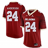 Oklahoma Sooners 24 Rodney Anderson Red 47 Game Winning Streak College Football Jersey Dzhi,baseball caps,new era cap wholesale,wholesale hats